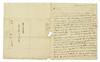 MONROE, JAMES. Autograph Letter Signed, Jas. Monroe, to James Hunter (Dear Sir),